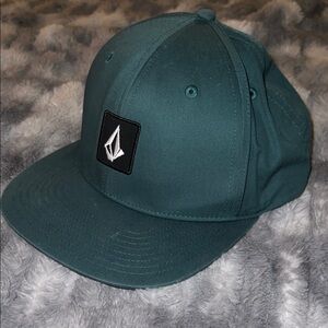 Volcom Teal Snapback Cap